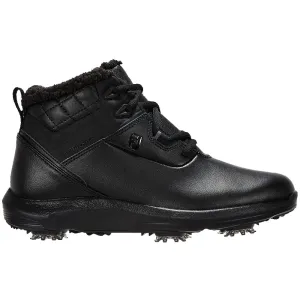 FootJoy Ladies Stormwalker Waterproof Spiked Boots - Black