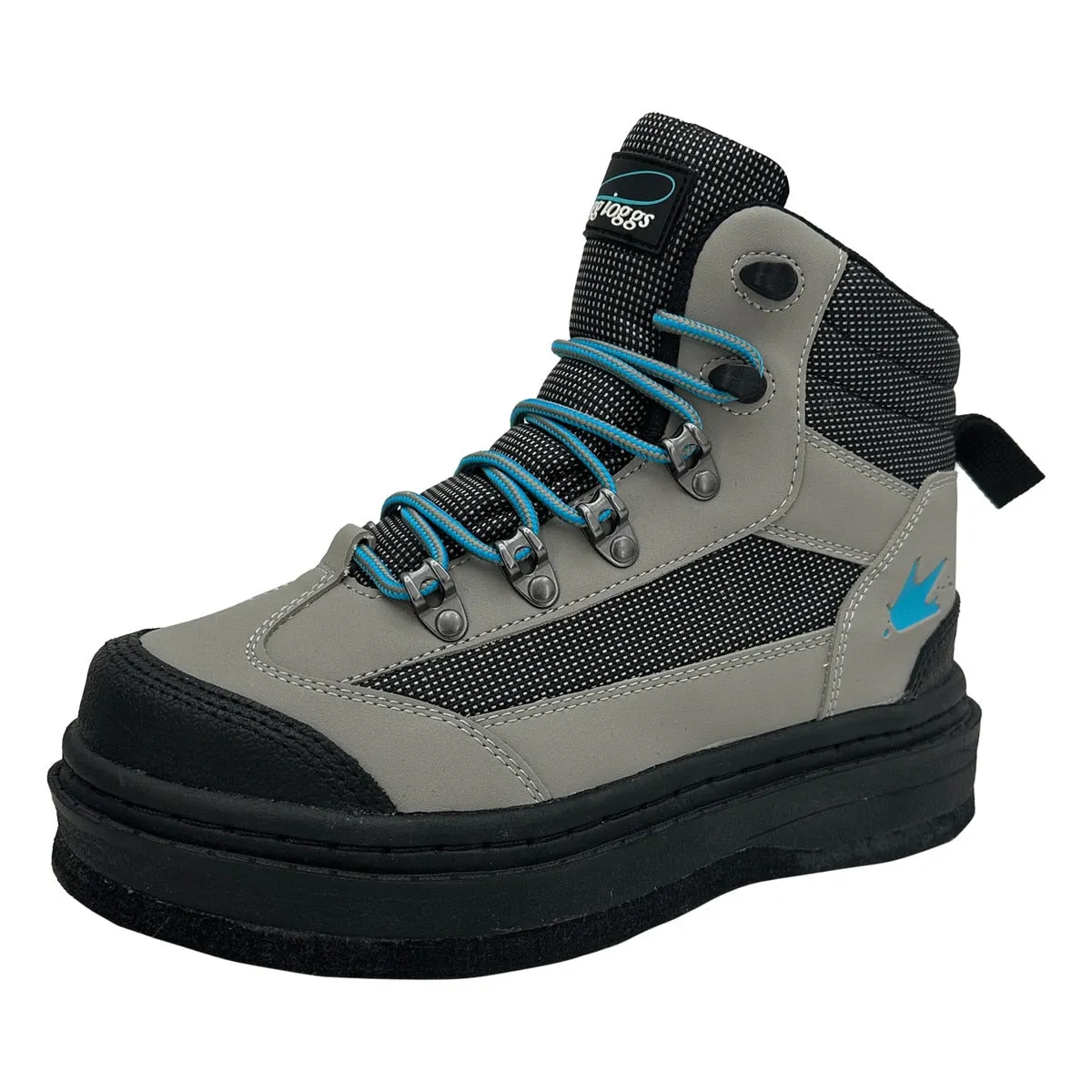 Frogg Toggs Womens Gray Hellbender Felt Wading Boot