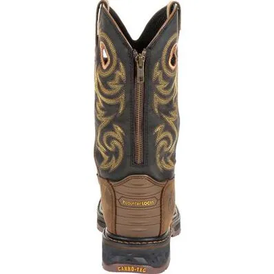 GEORGIA BOOT Men's Carbo-Tec LT 11 Inch Waterproof Pull-On GB00266