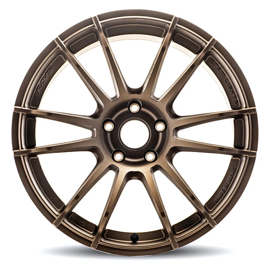 Gram Lights 57XR 18x9.5"  38 5-100 Dark Bronze Wheel