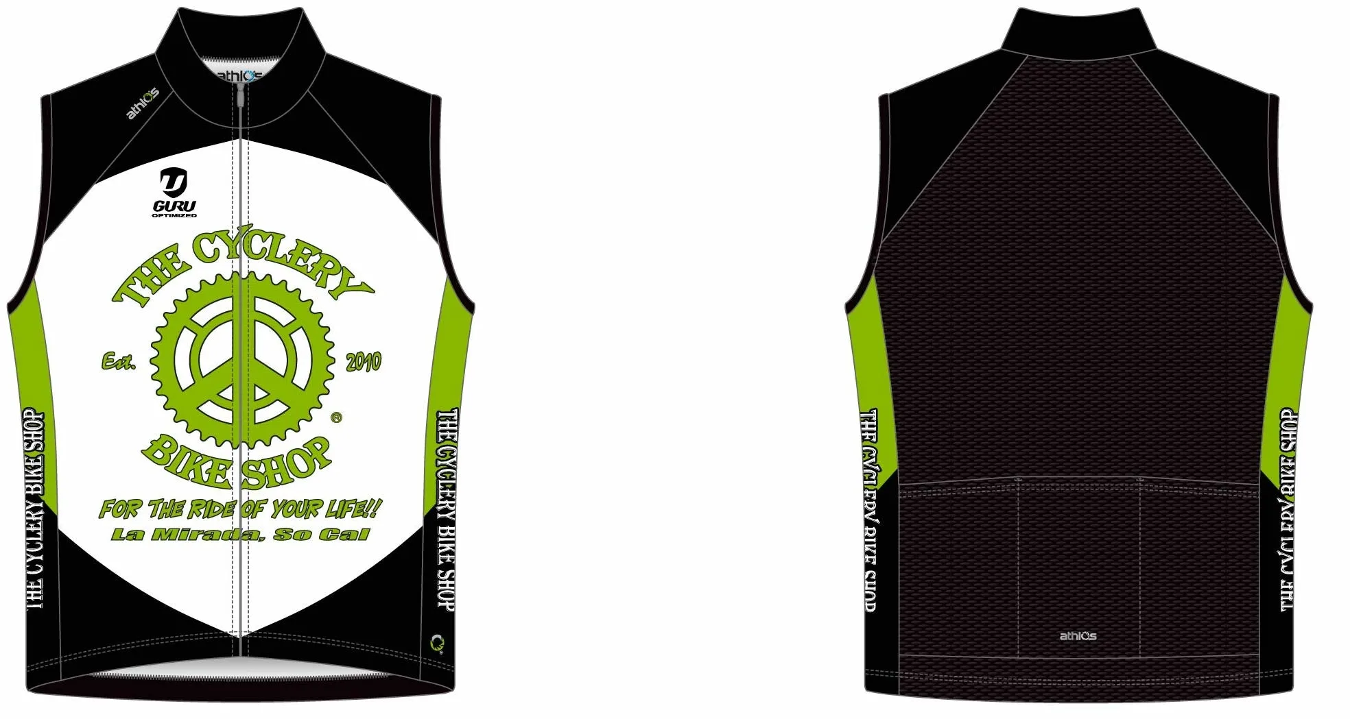 Green Elements Race Vest Women's - The Cyclery Bike Shop