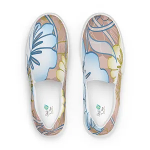 Hawaiian Garden Women’s Slip-on Canvas Sneakers