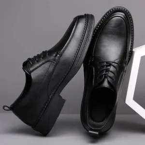 Hnzxzm Men's Business Shoes, Fashionable Low-Top Fashion Shoes, Men's Formal Business Dress Shoes 38-44