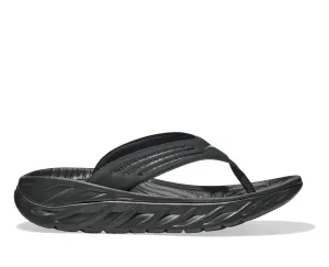 HOKA Men's Ora Recovery Flip - Black/Dark Gull Gray