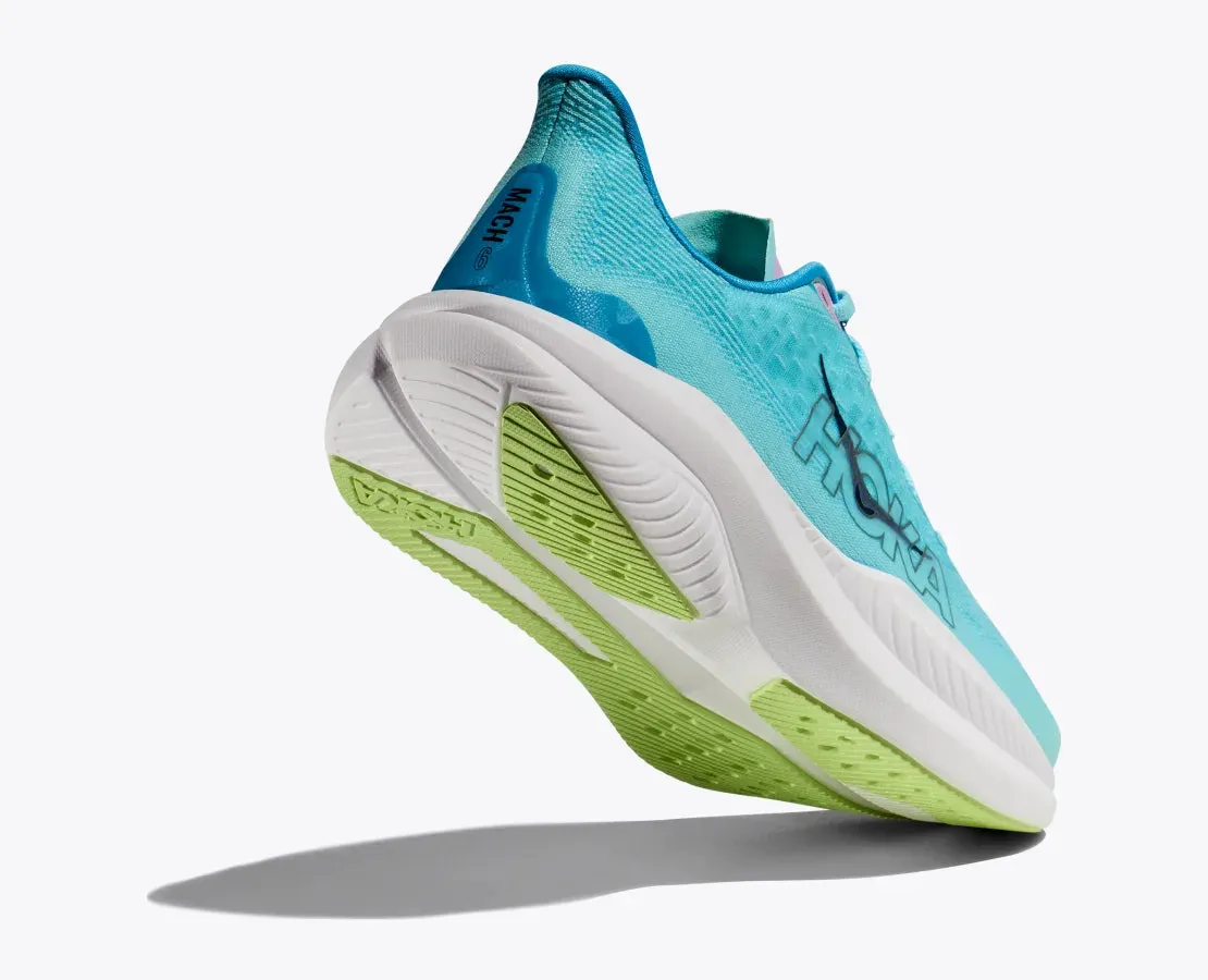 Hoka Womens Mach 6 - Cloudless/Waterpark (1147810-CSSW)