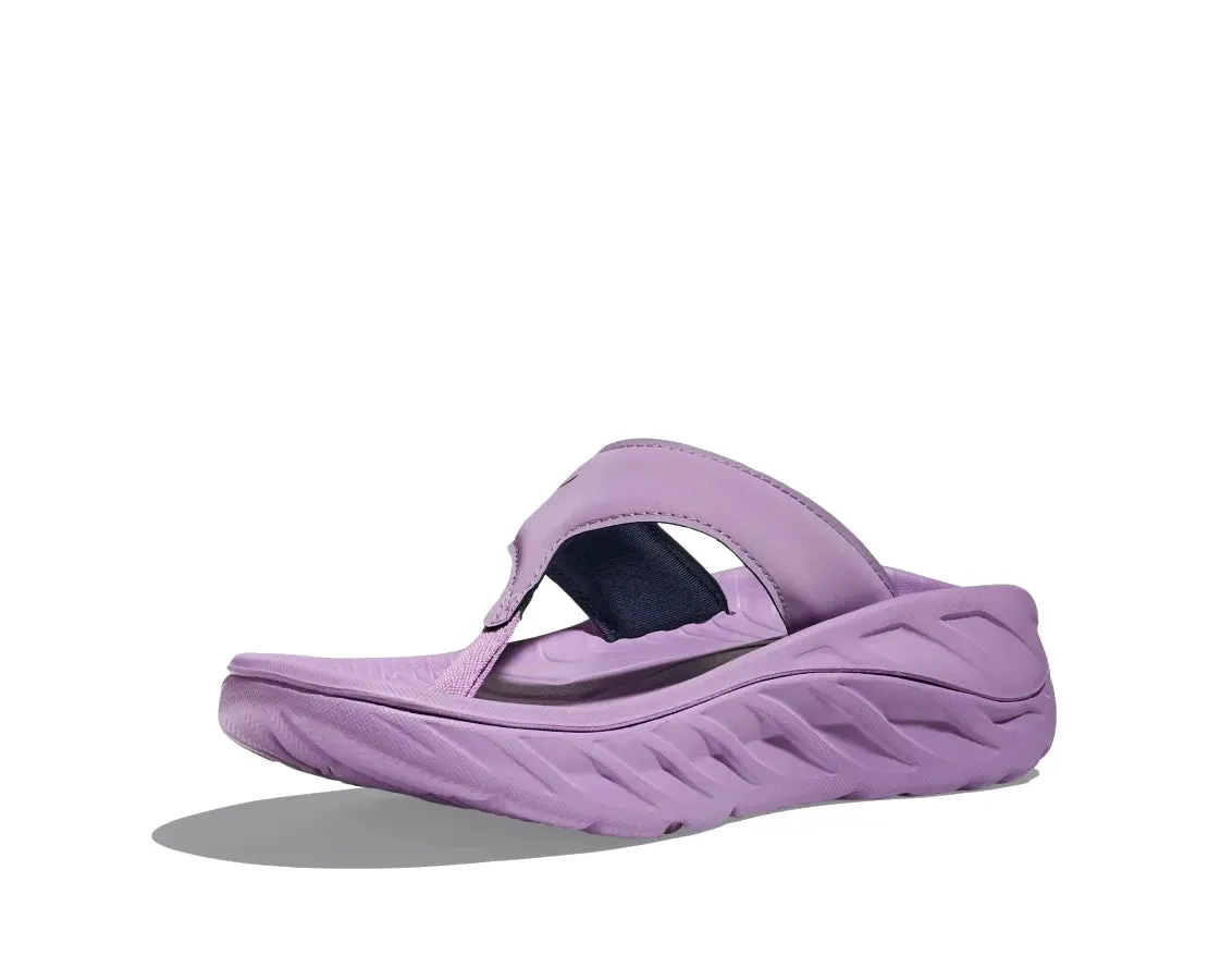 Hoka Women's Ora Recovery Flip - Violet Bloom/Outerspace