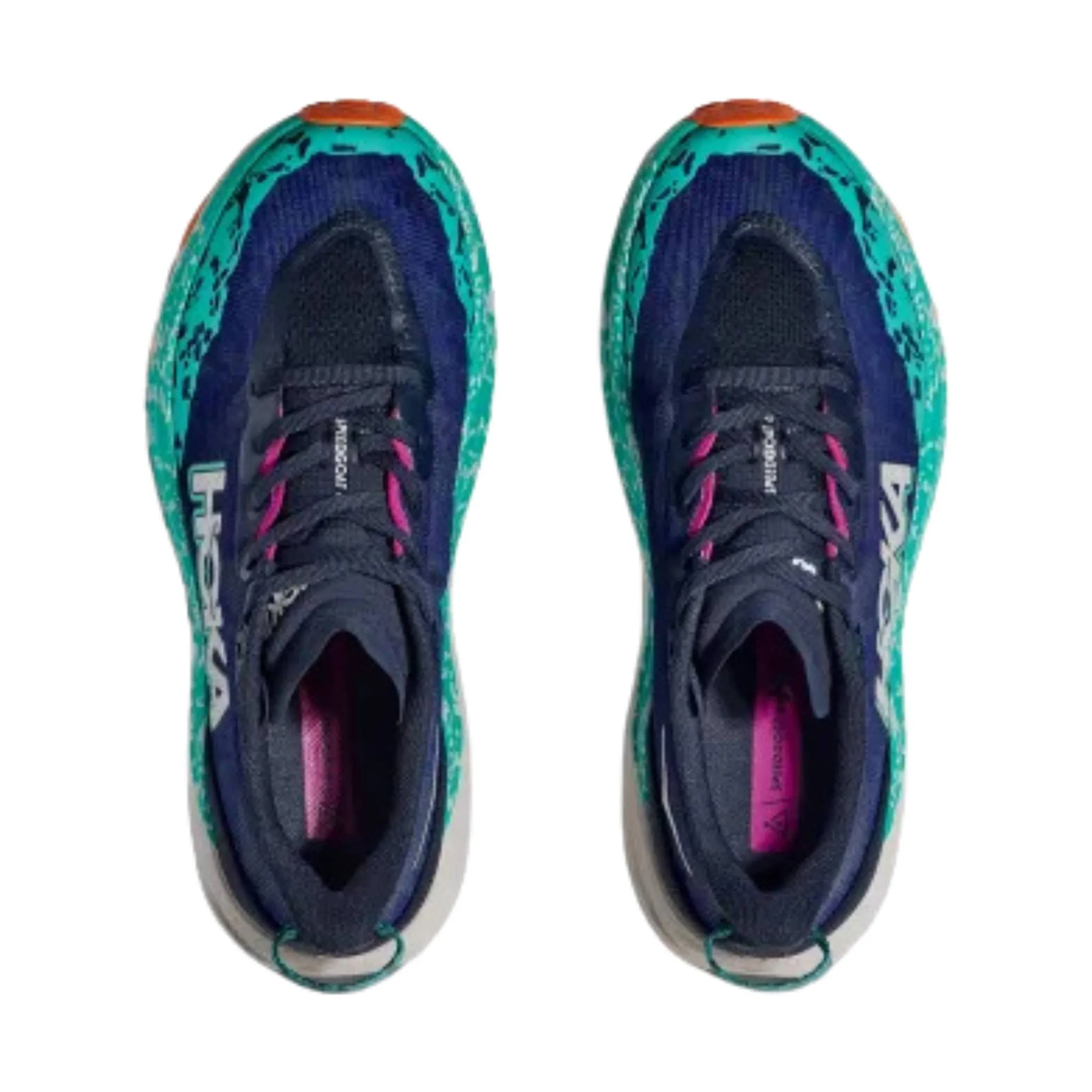 HOKA Women's Speedgoat 6 Trail Running Shoes - Midnight/Meteor