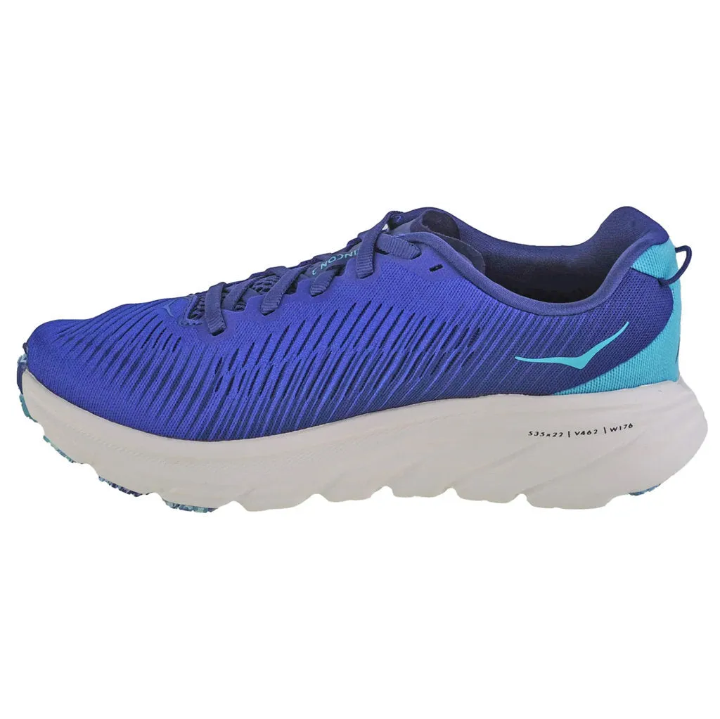 Hoka Womens Trainers Rincon 3 Lace-Up Low-Top Running Sneakers Mesh - UK 6.5