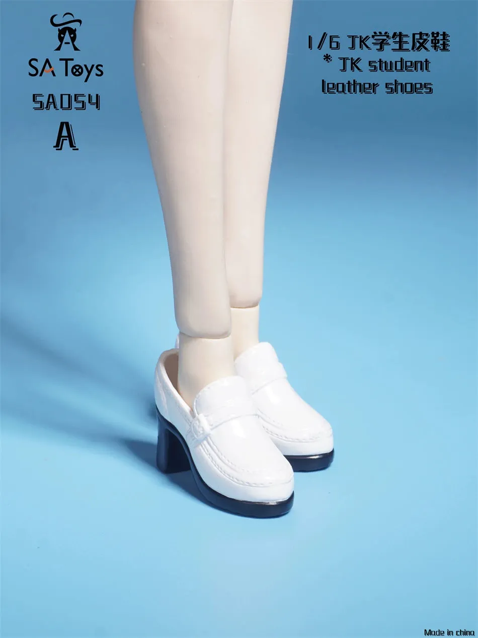 In-stock 1/6 SA TOYS SA054 JK student leather shoes