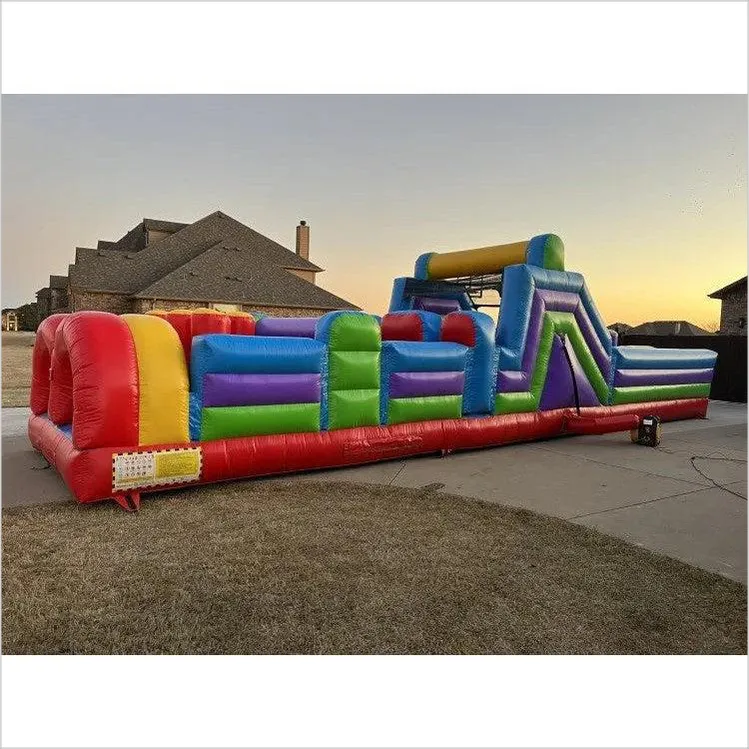 Inflatable Obstacle Course Bouncy Race Obstacles Ninja Warrior Course Assault Course