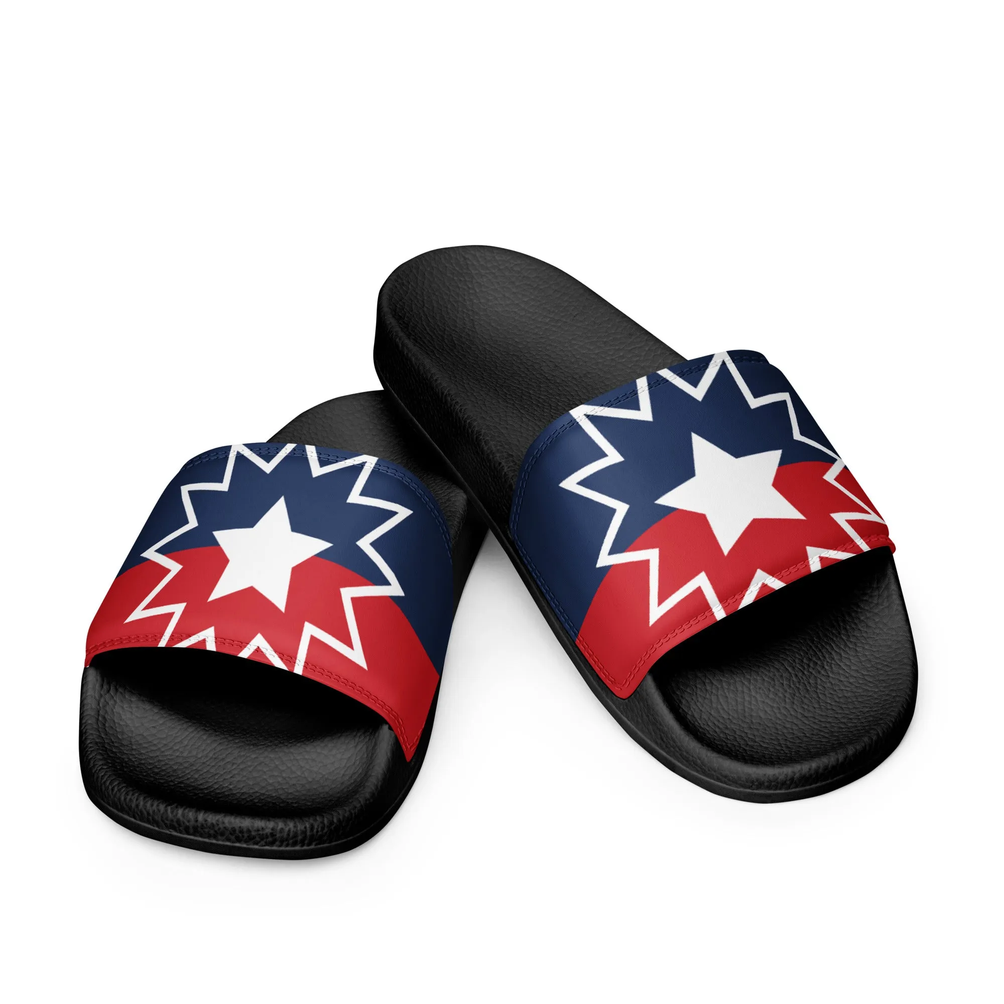 Juneteenth Flag Men's Slides