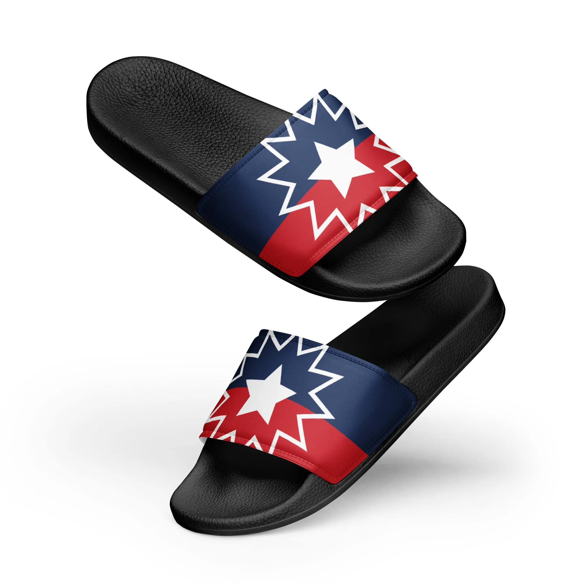 Juneteenth Flag Men's Slides