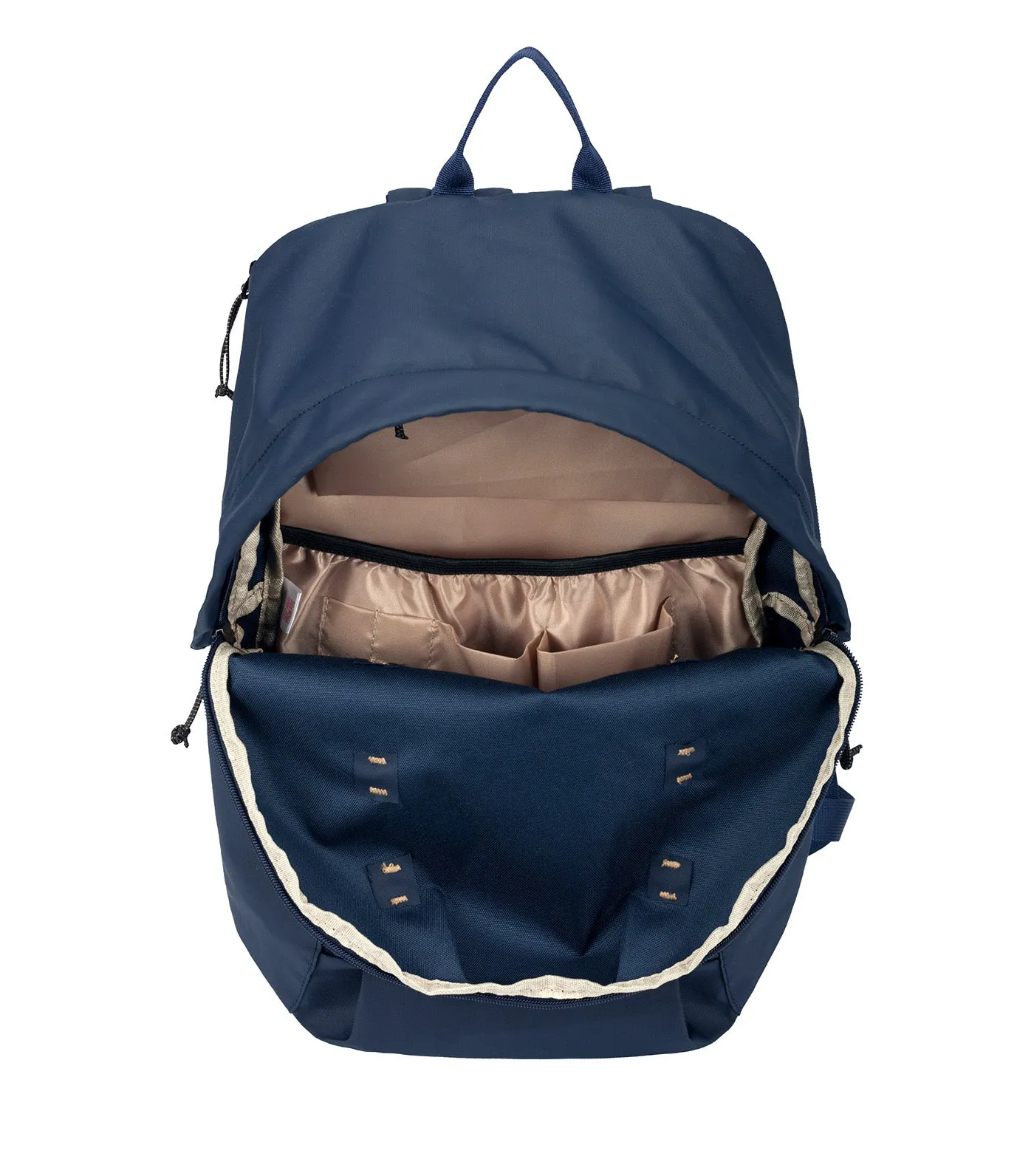 Kiln Hooded Zip Top Backpack 22L Navy