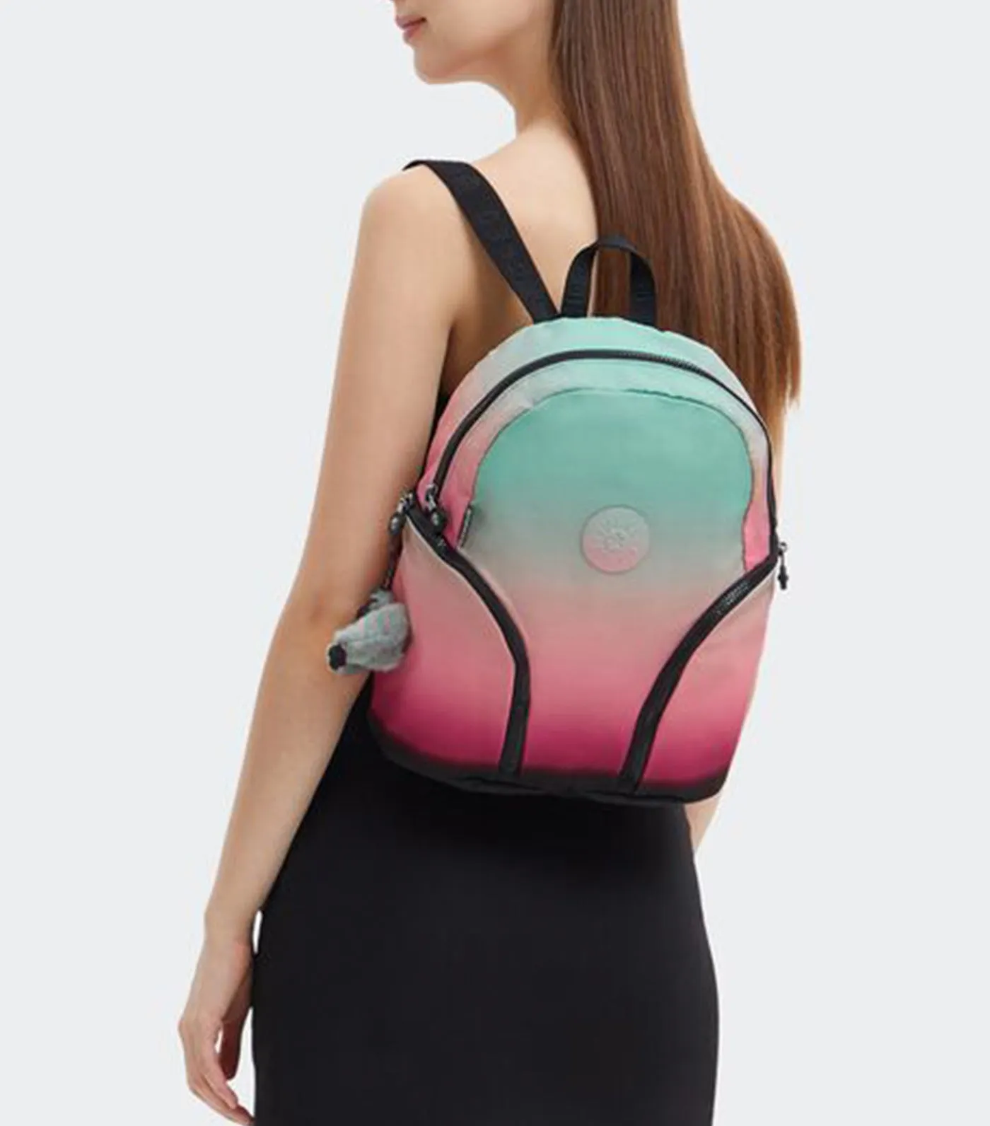 Kipling x Wicked The City S Gradient Magic Backpack Pink