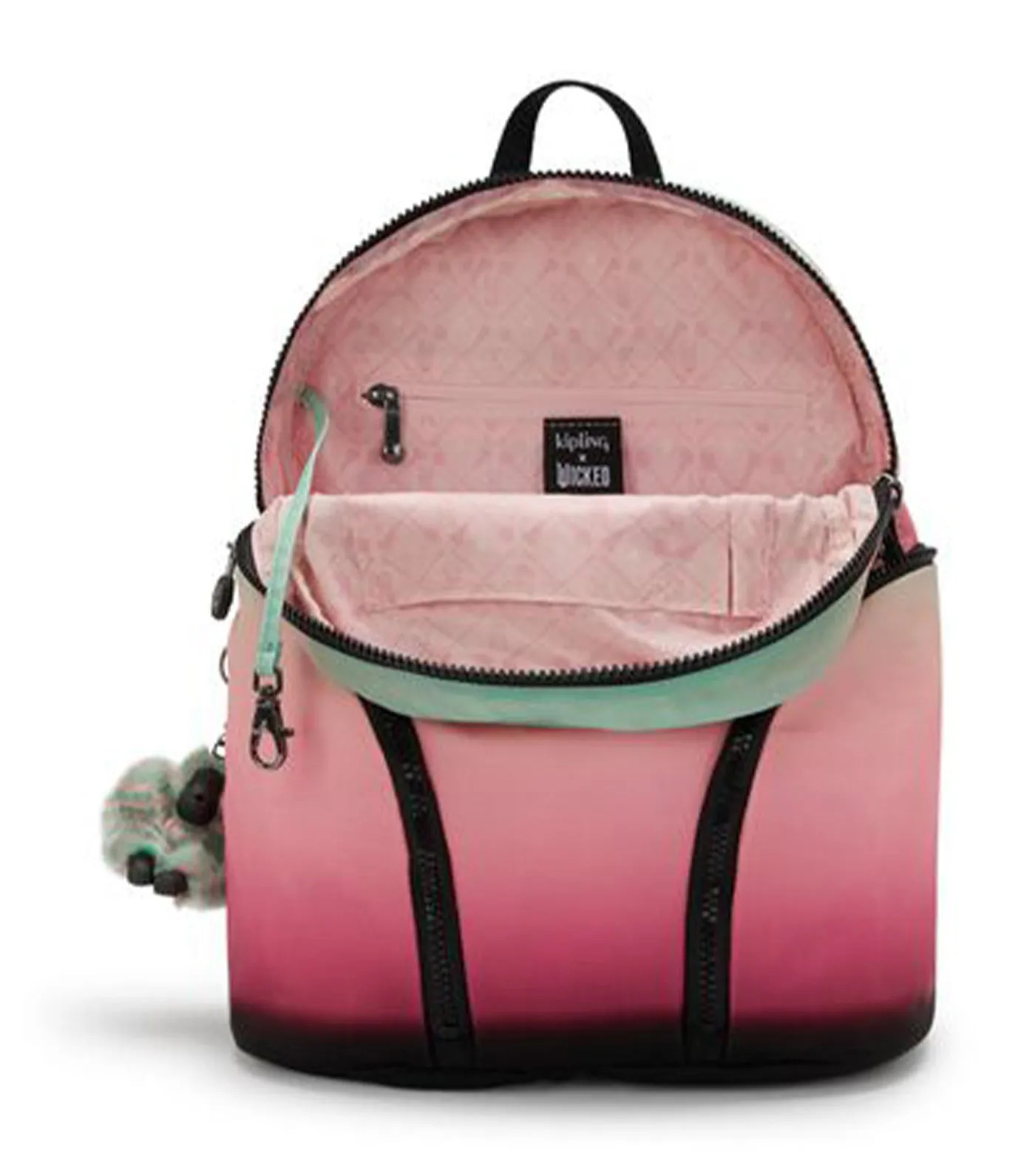 Kipling x Wicked The City S Gradient Magic Backpack Pink