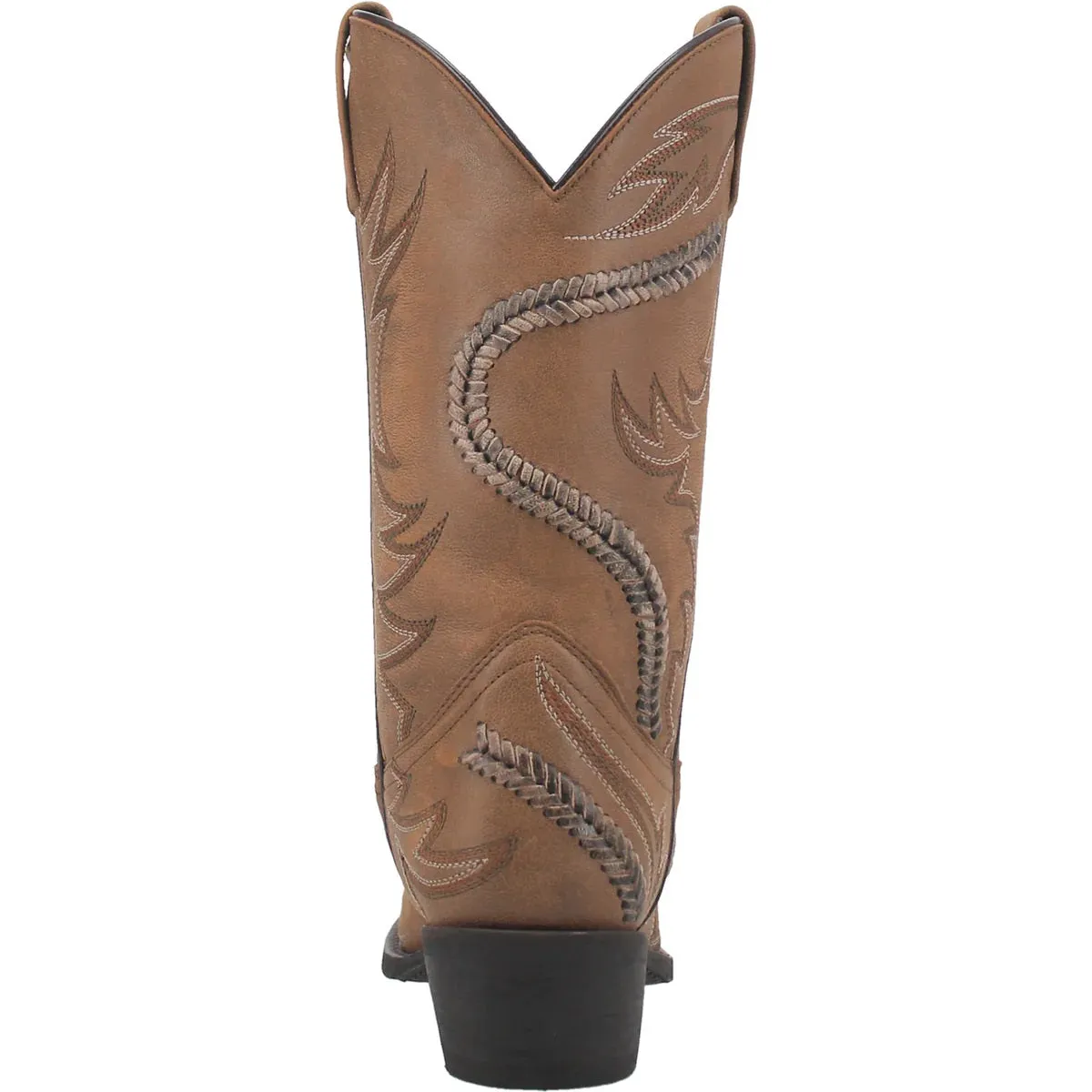 'Laredo' Men's 12" Lawry Western Fashion Snip Toe - Tan