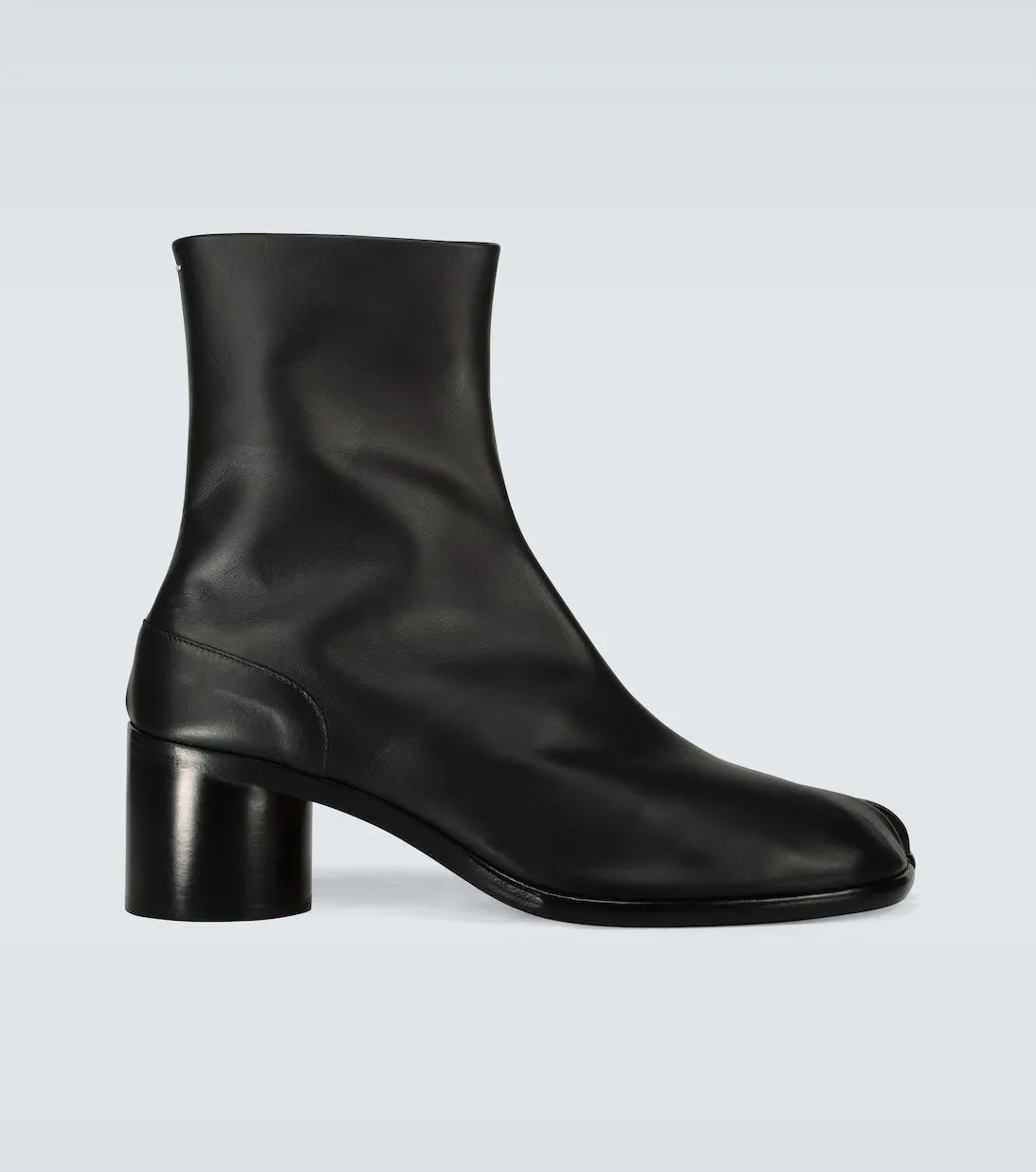 Maison Margiela tabi leather boots, black