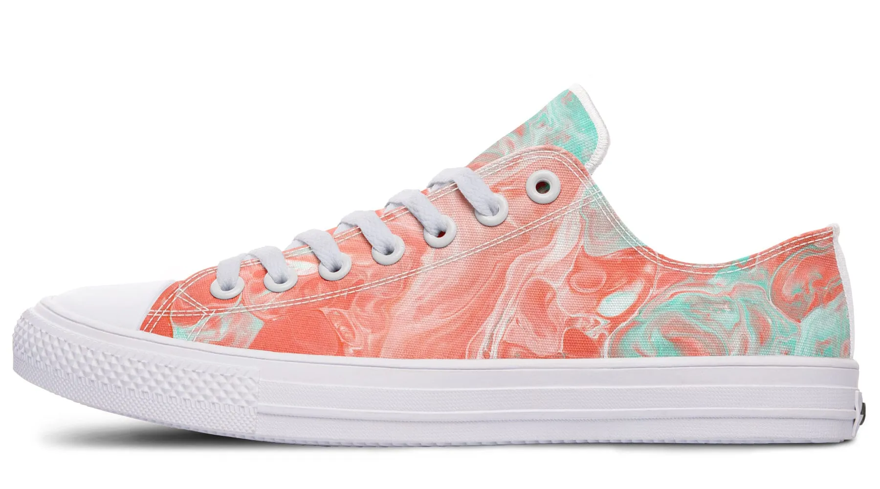 marble Low Top Shoes