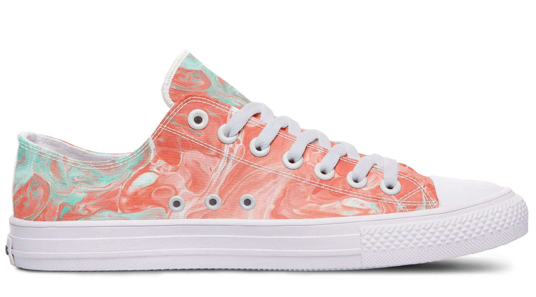 marble Low Top Shoes