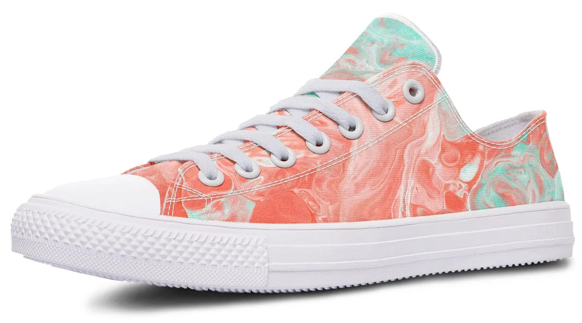 marble Low Top Shoes