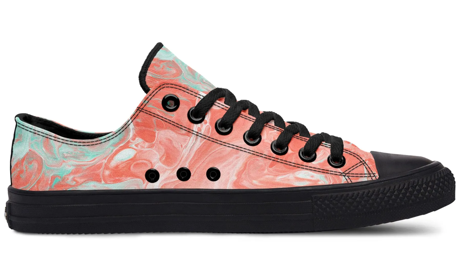 marble Low Top Shoes