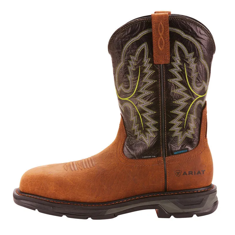 Men's Ariat Carbon Toe Waterproof WorkHog XT Boot