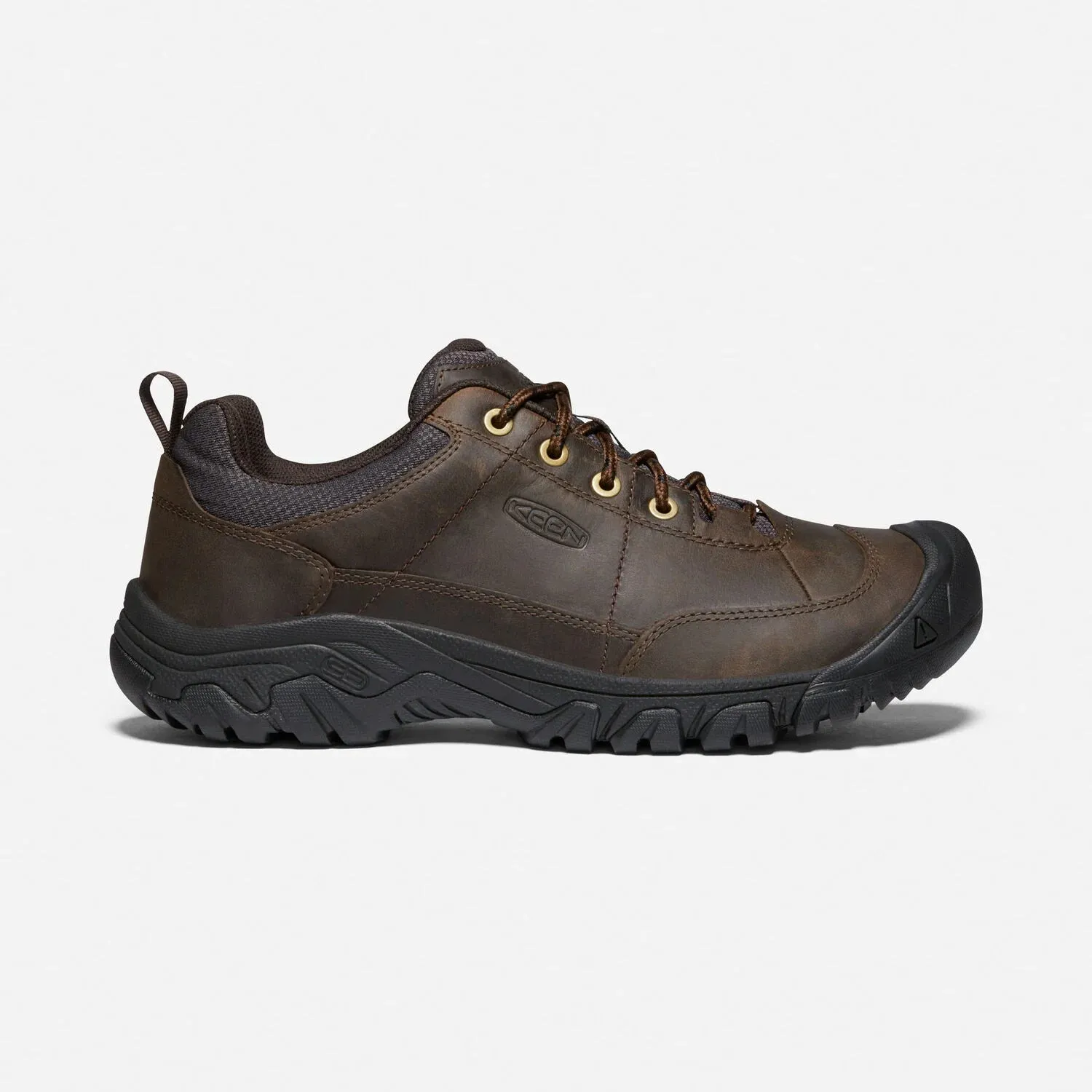 Men's Keen Targhee III Oxford Shoe Color: Dark Earth/ Mulch