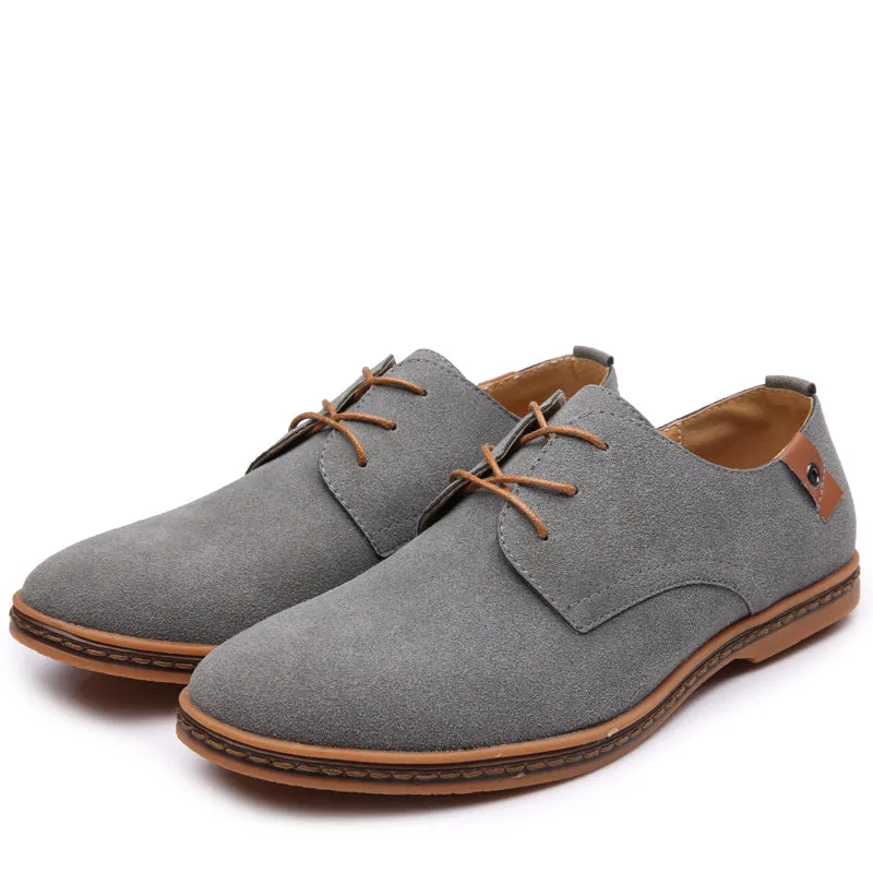 Men's Nubuck Lightweight Derby Shoes