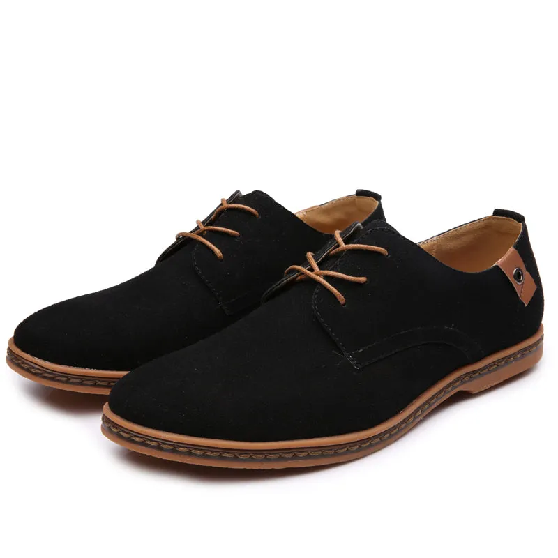 Men's Nubuck Lightweight Derby Shoes