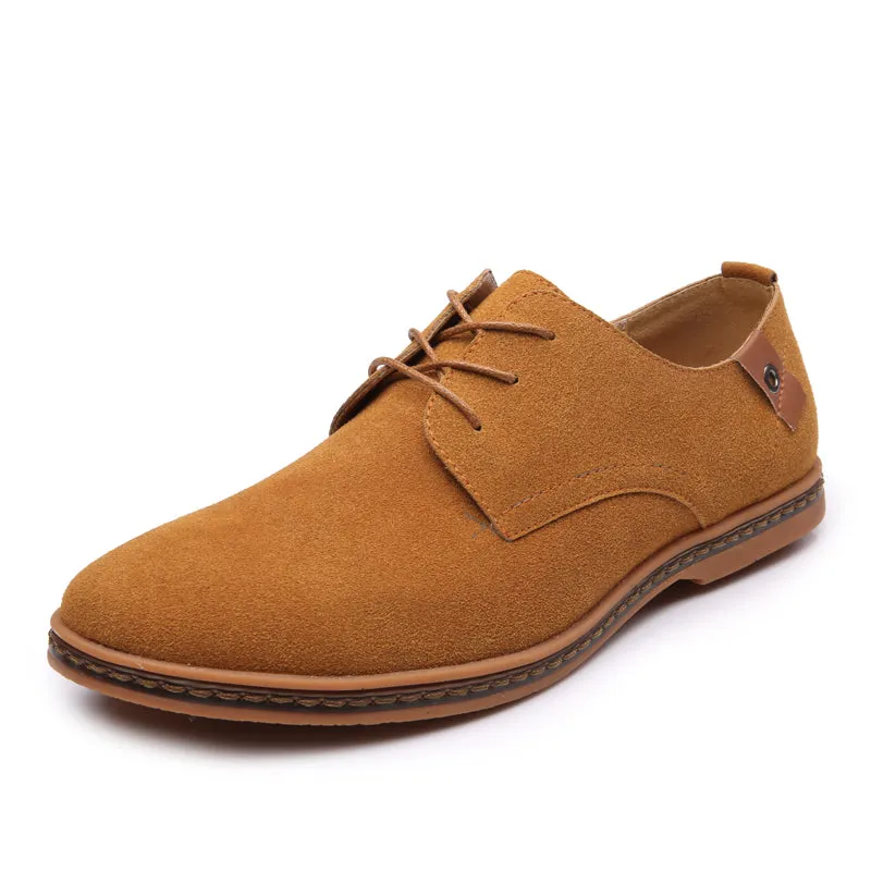 Men's Nubuck Lightweight Derby Shoes