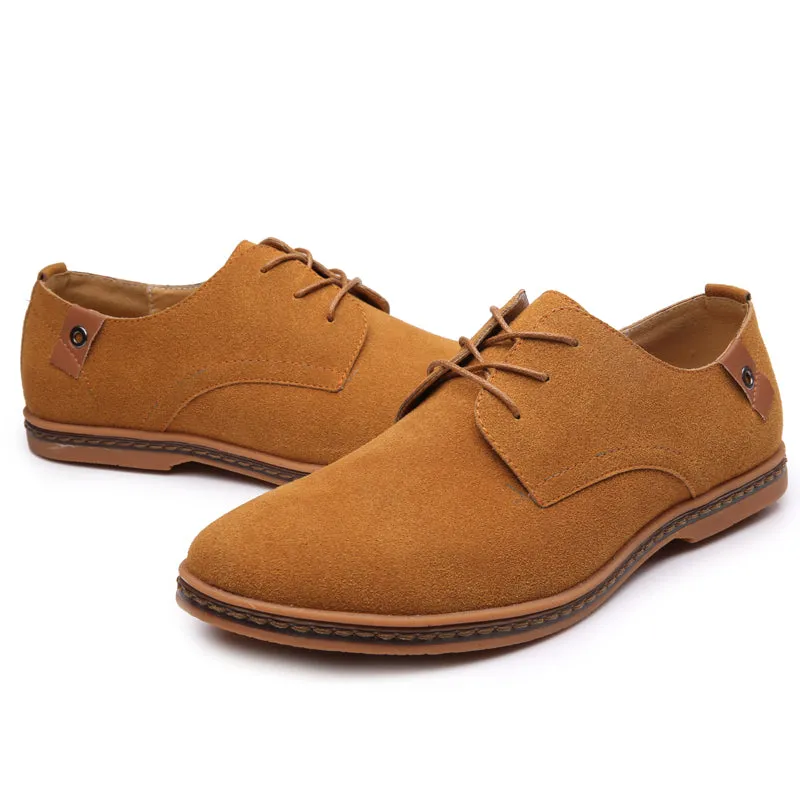 Men's Nubuck Lightweight Derby Shoes