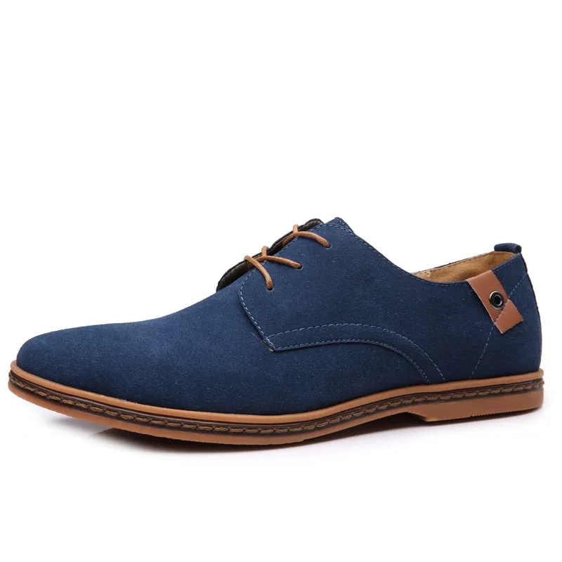 Men's Nubuck Lightweight Derby Shoes