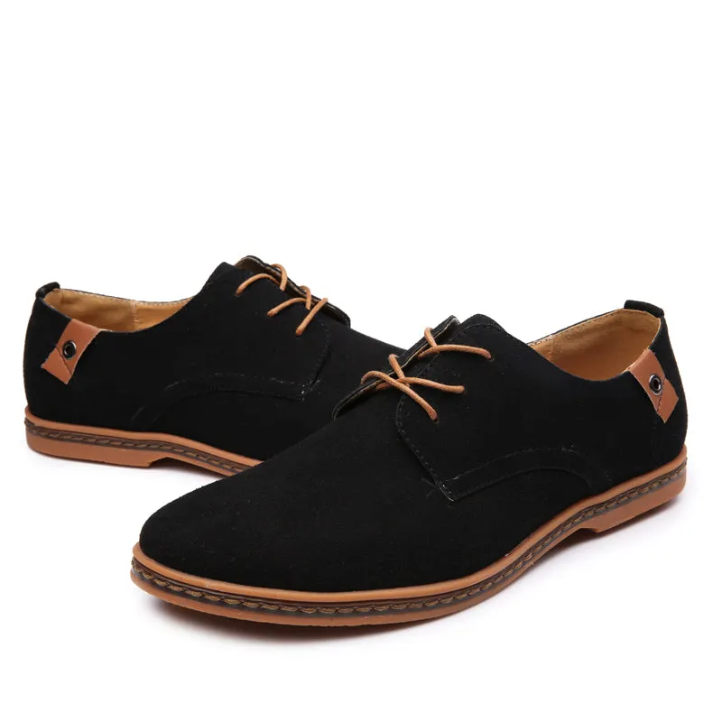 Men's Nubuck Lightweight Derby Shoes