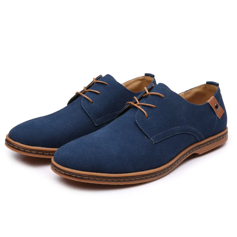 Men's Nubuck Lightweight Derby Shoes