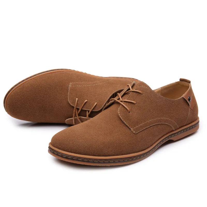 Men's Nubuck Lightweight Derby Shoes