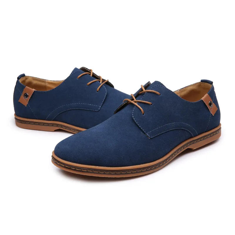 Men's Nubuck Lightweight Derby Shoes