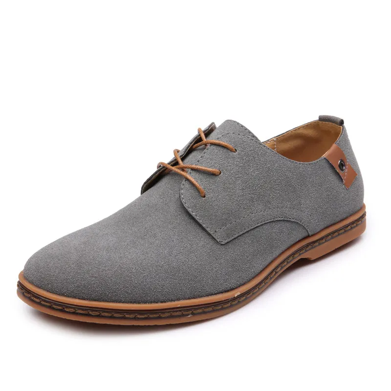 Men's Nubuck Lightweight Derby Shoes