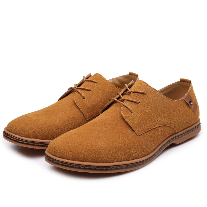 Men's Nubuck Lightweight Derby Shoes