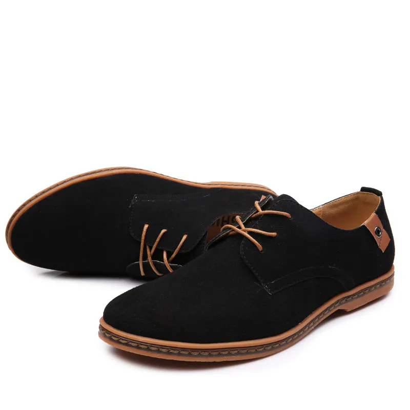 Men's Nubuck Lightweight Derby Shoes