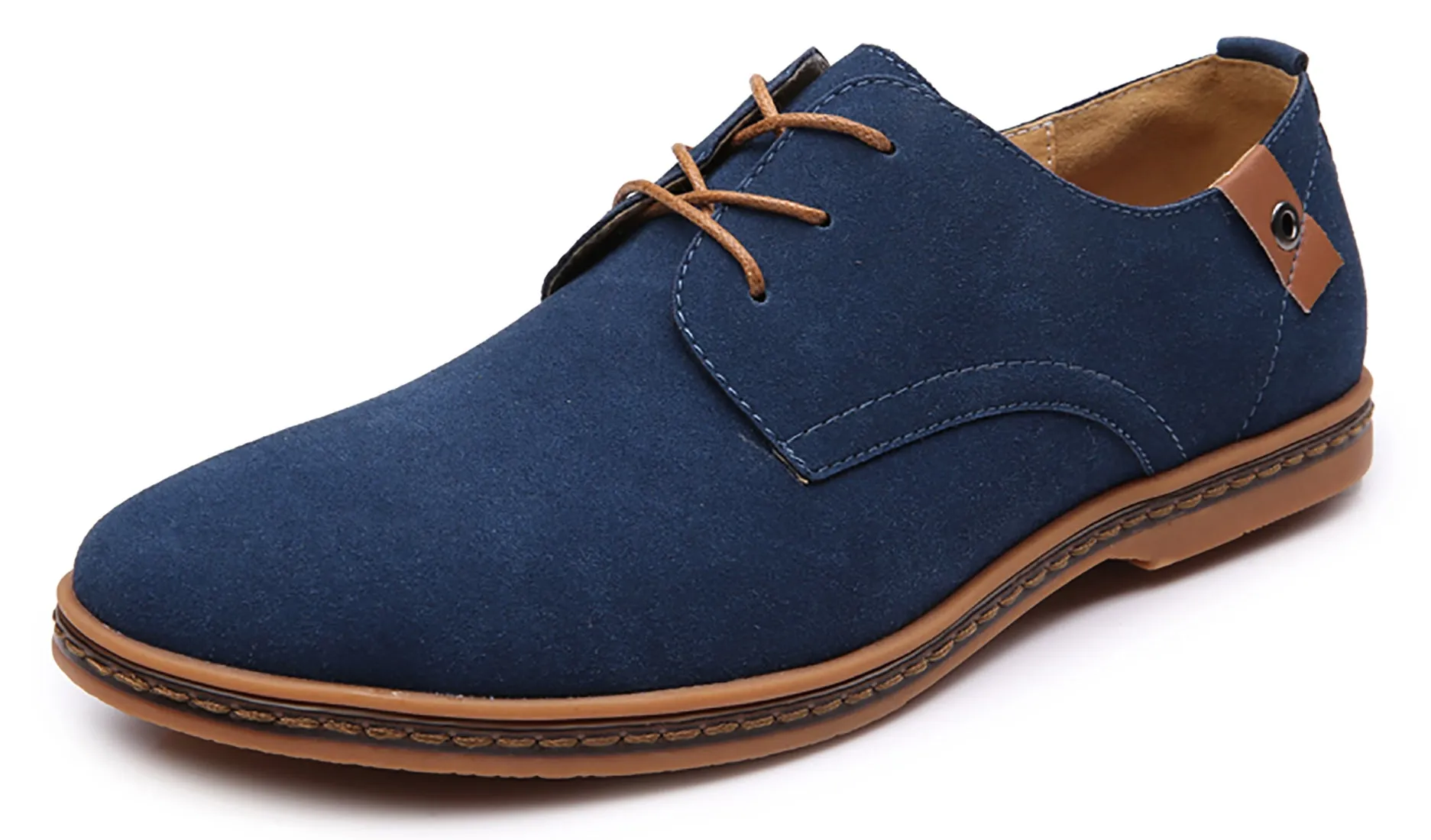 Men's Nubuck Lightweight Derby Shoes