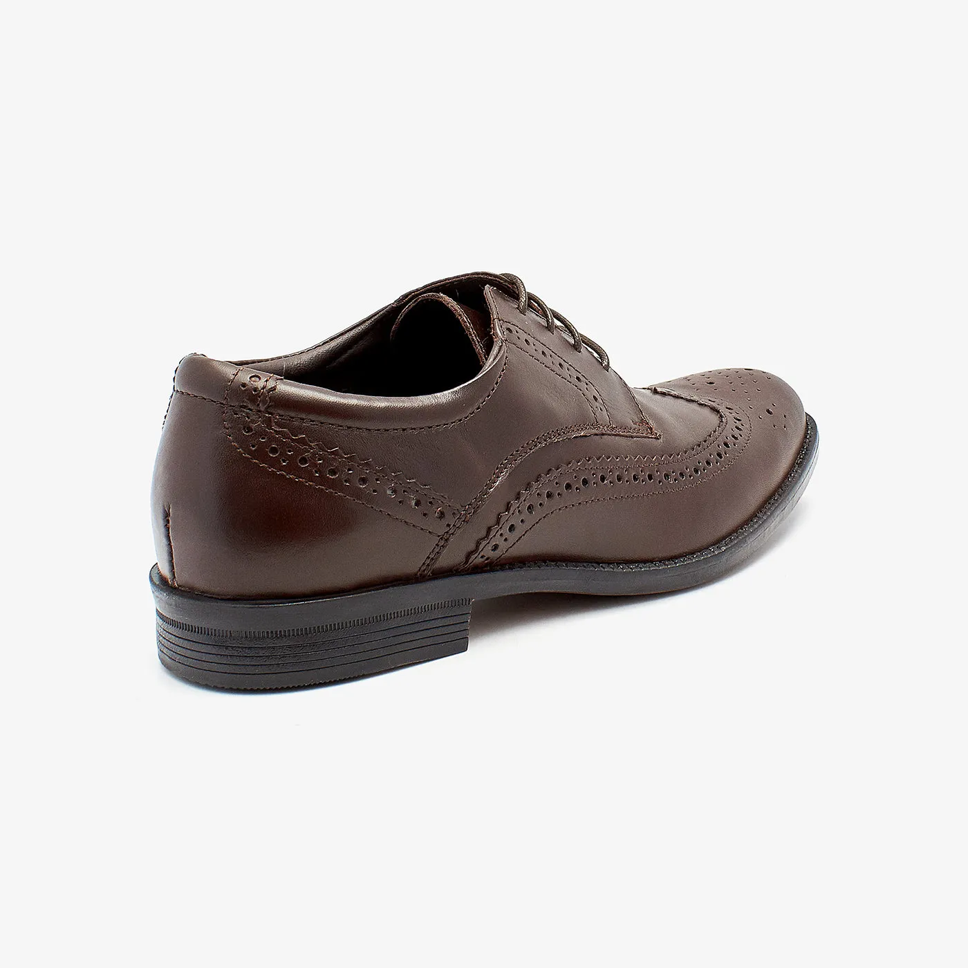 Mens Wingtip Leather Shoes