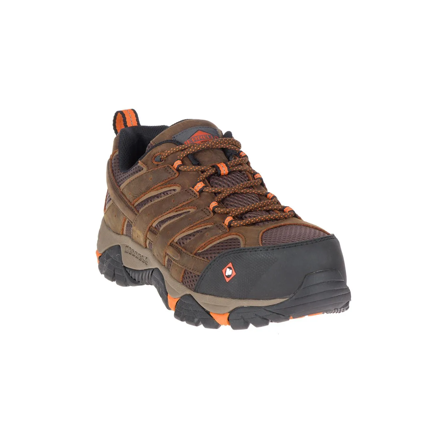 Moab Vertex Vent Men's Composite-Toe Work Shoes Clay