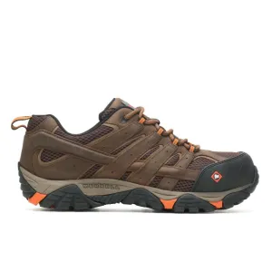 Moab Vertex Vent Men's Composite-Toe Work Shoes Clay