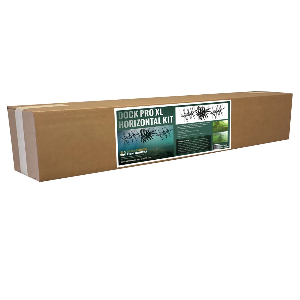 Mossback Fish Habitat Dock Pro XL Horizontal Kit