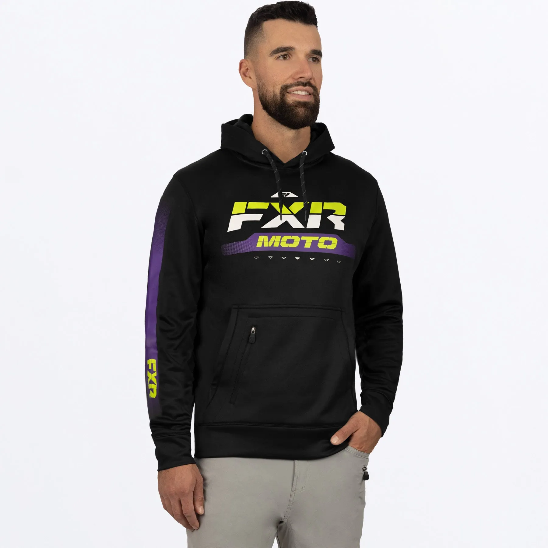 Moto Tech Pullover Hoodie