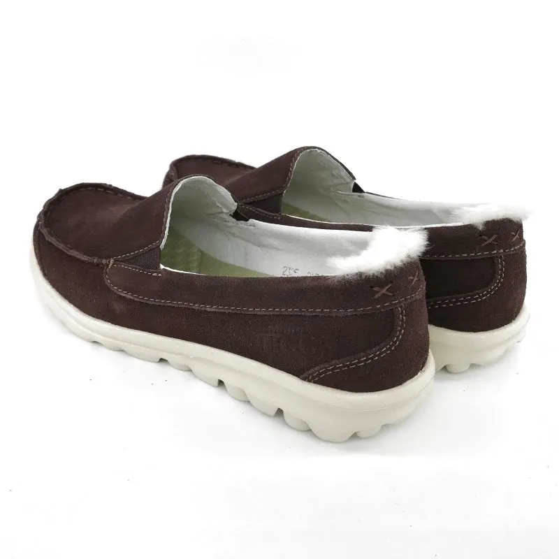 MUBO UGG Spring Style Men Moccasin - Coffee