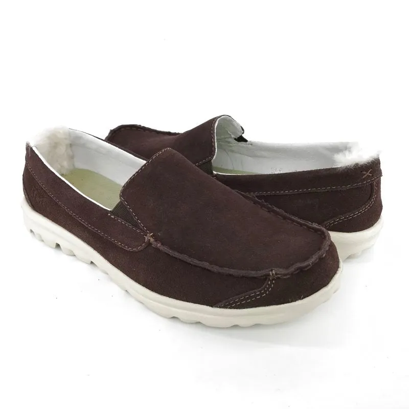 MUBO UGG Spring Style Men Moccasin - Coffee