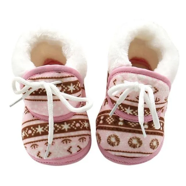 Newborn Infant Soft Soled Keep Warm Footwear