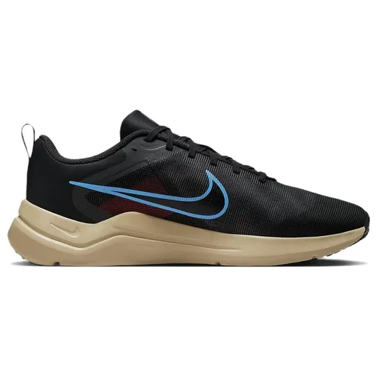 Nike Men's Downshifter 12 Shoes - Anthracite / Black / White / Racer Blue / Pink