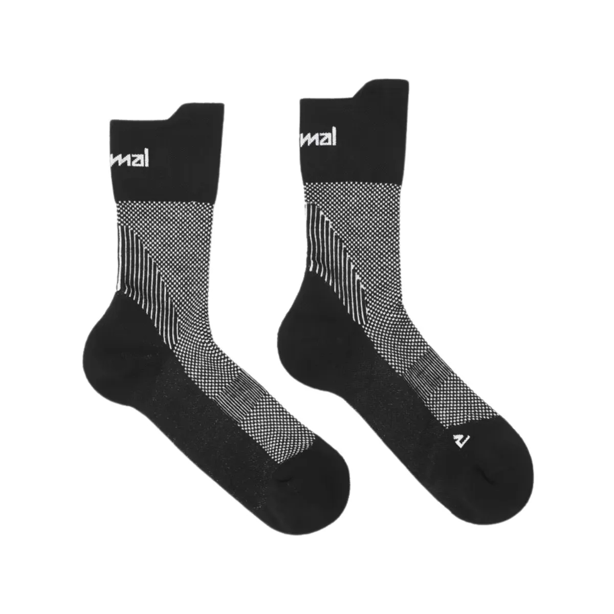 NNormal Race Black White Socks